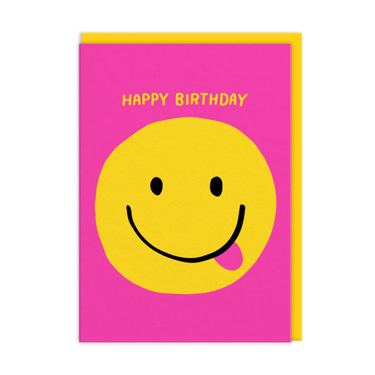 Smiley Face Happy Birthday Card (9264)
