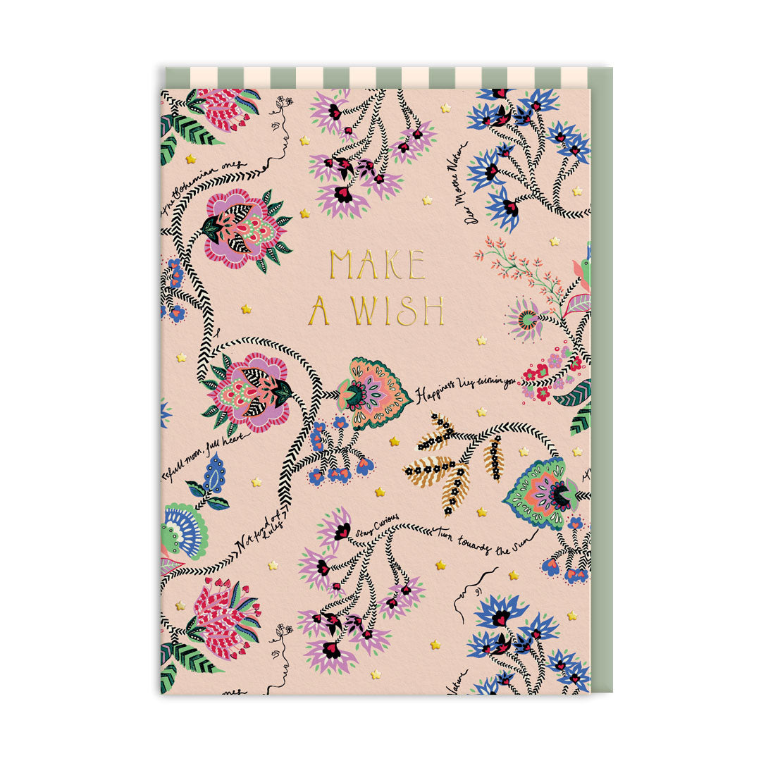 Cath Kidston Make A Wish Wild Ones Card (11512)