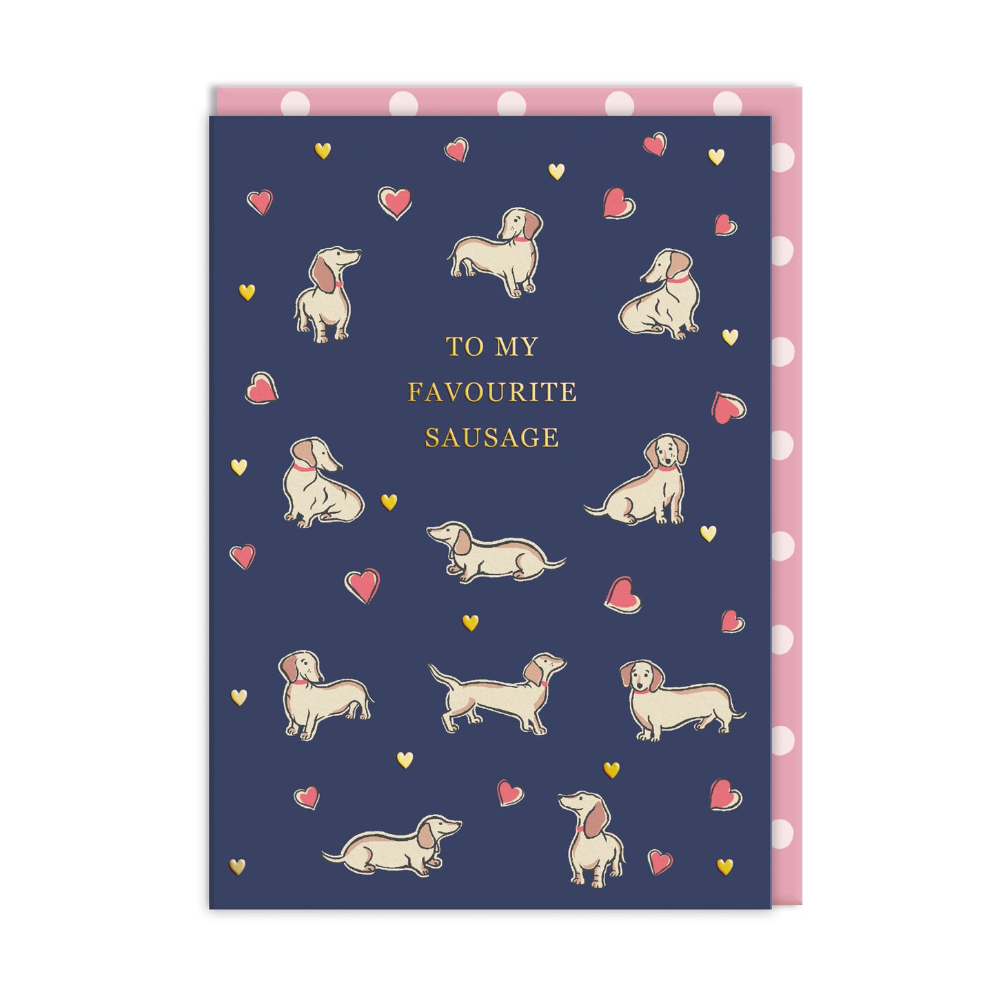 My Favourite Sausage Greeting Card (12716)