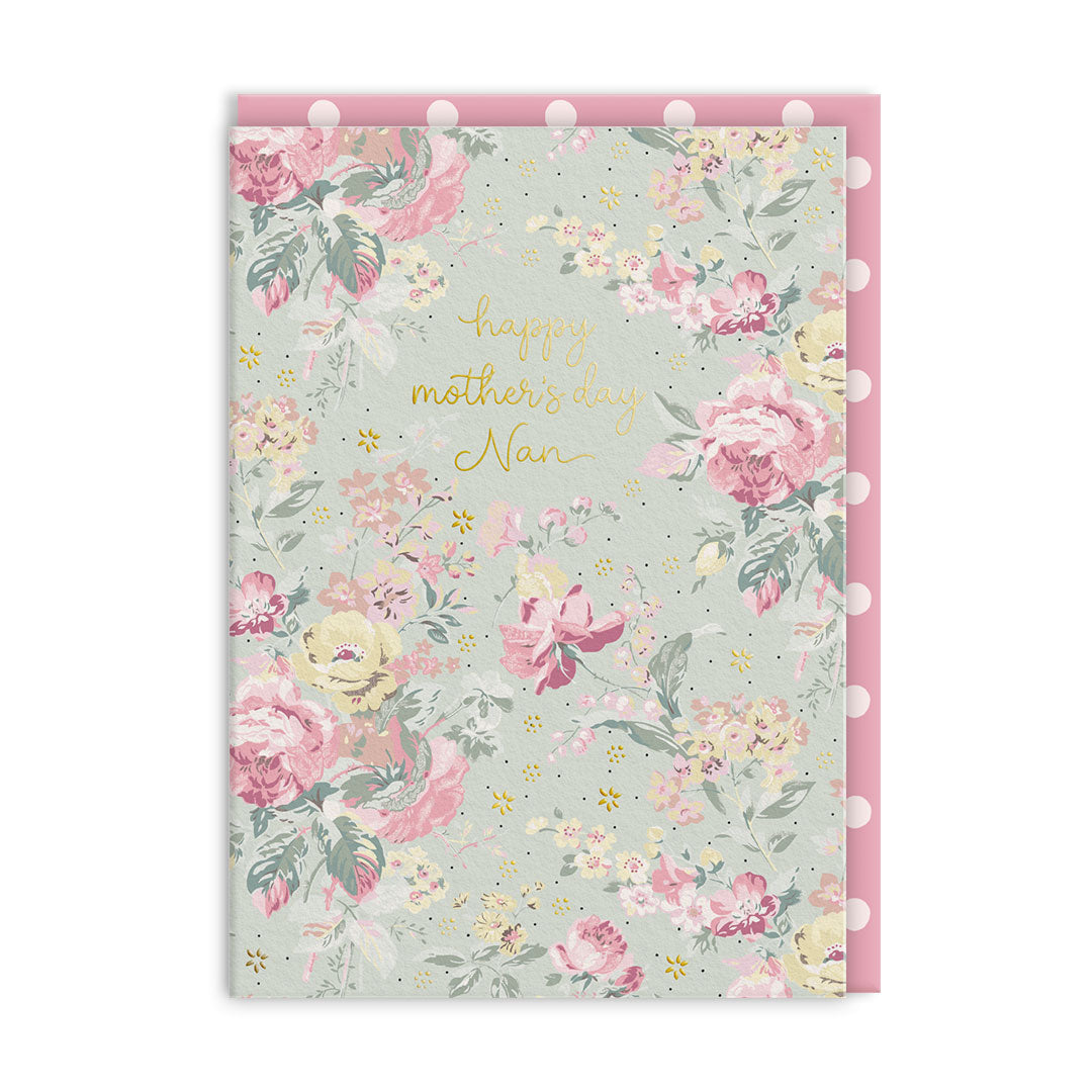 Nan Portobello Rose Greeting Card (14575)