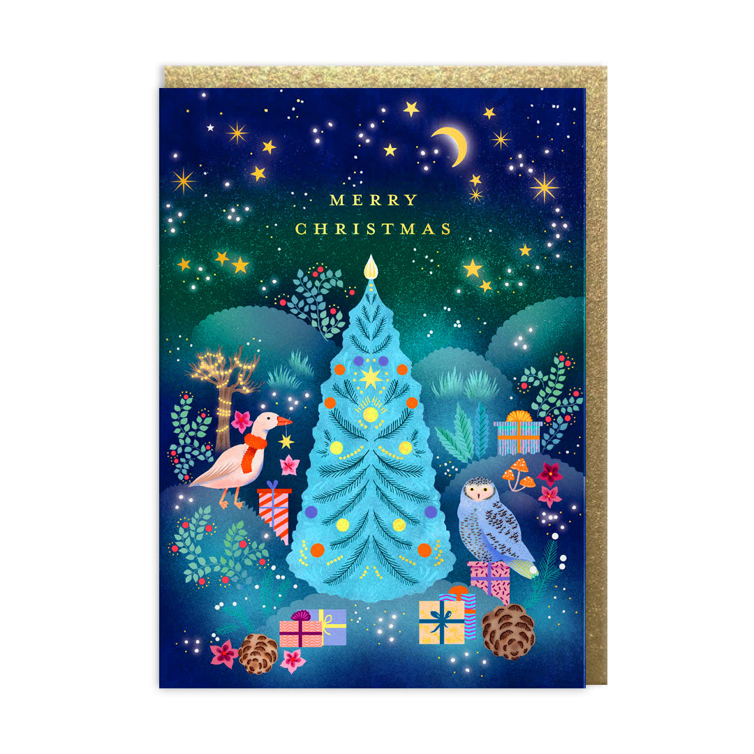 Christmas Tree Greeting Card (13479)