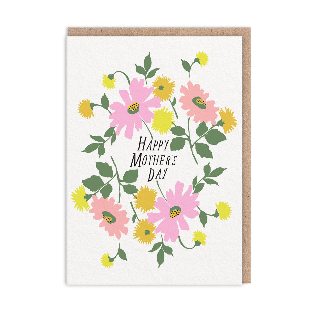 Happy Mother's Day Cosmos Greeting Card (12724)
