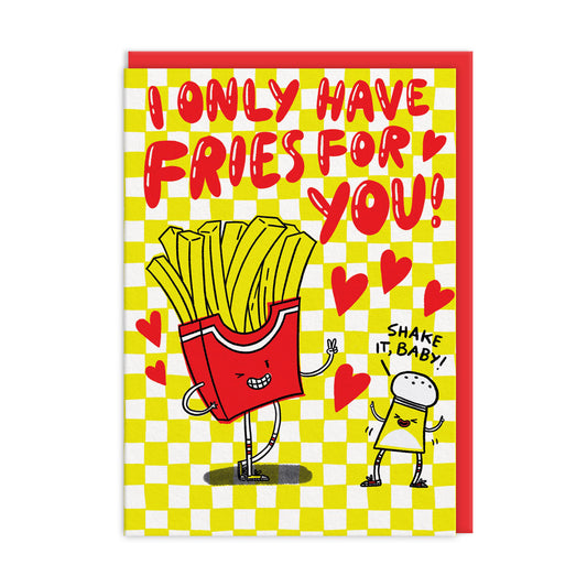 Fries For You Valentine's Day Card (10747)