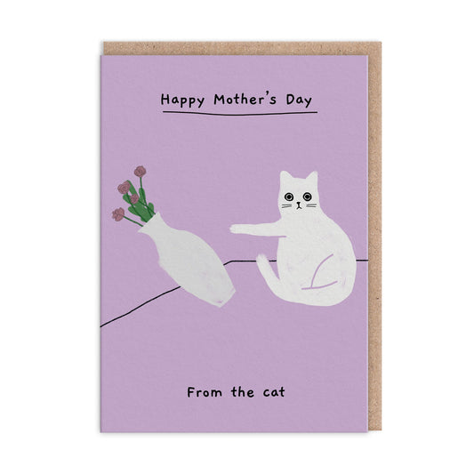 Happy Mother's Day From The Cat Greeting Card (10867)