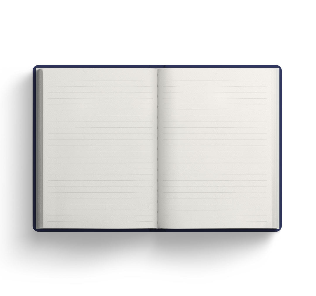 Cream Butterfly Hardback Notebook (A5) (14116)
