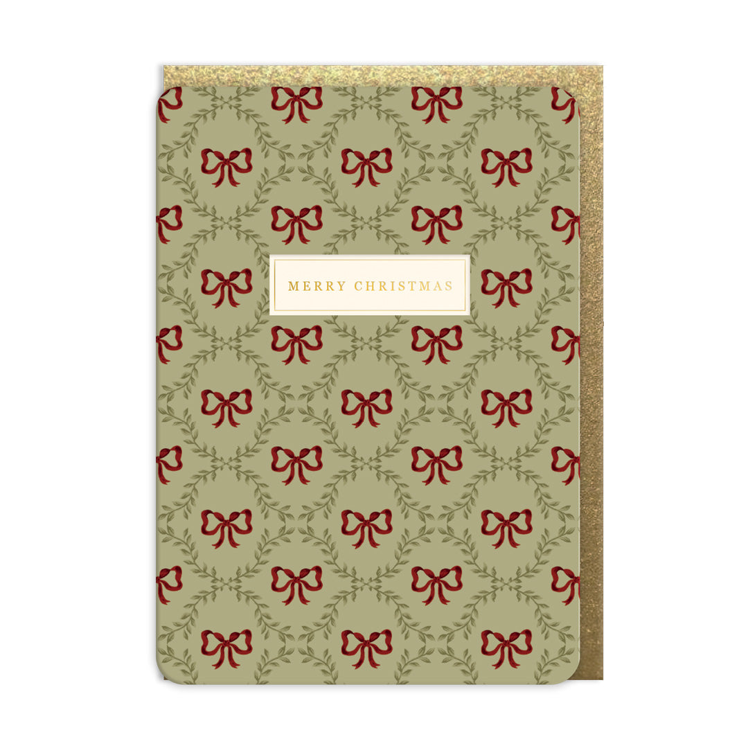 Bow Trellis Greeting Card (13512)