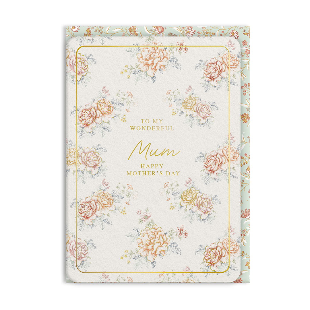 Bancroft Wonderful Mum Greeting Card (13728)