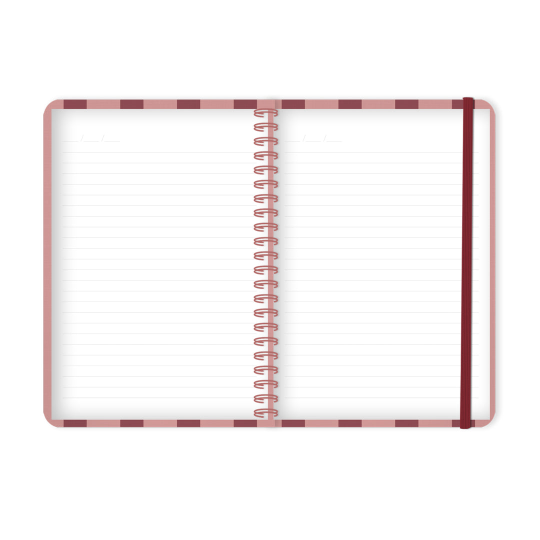 Lyme Regis Spiral Bound Notebook (B6) (14239)