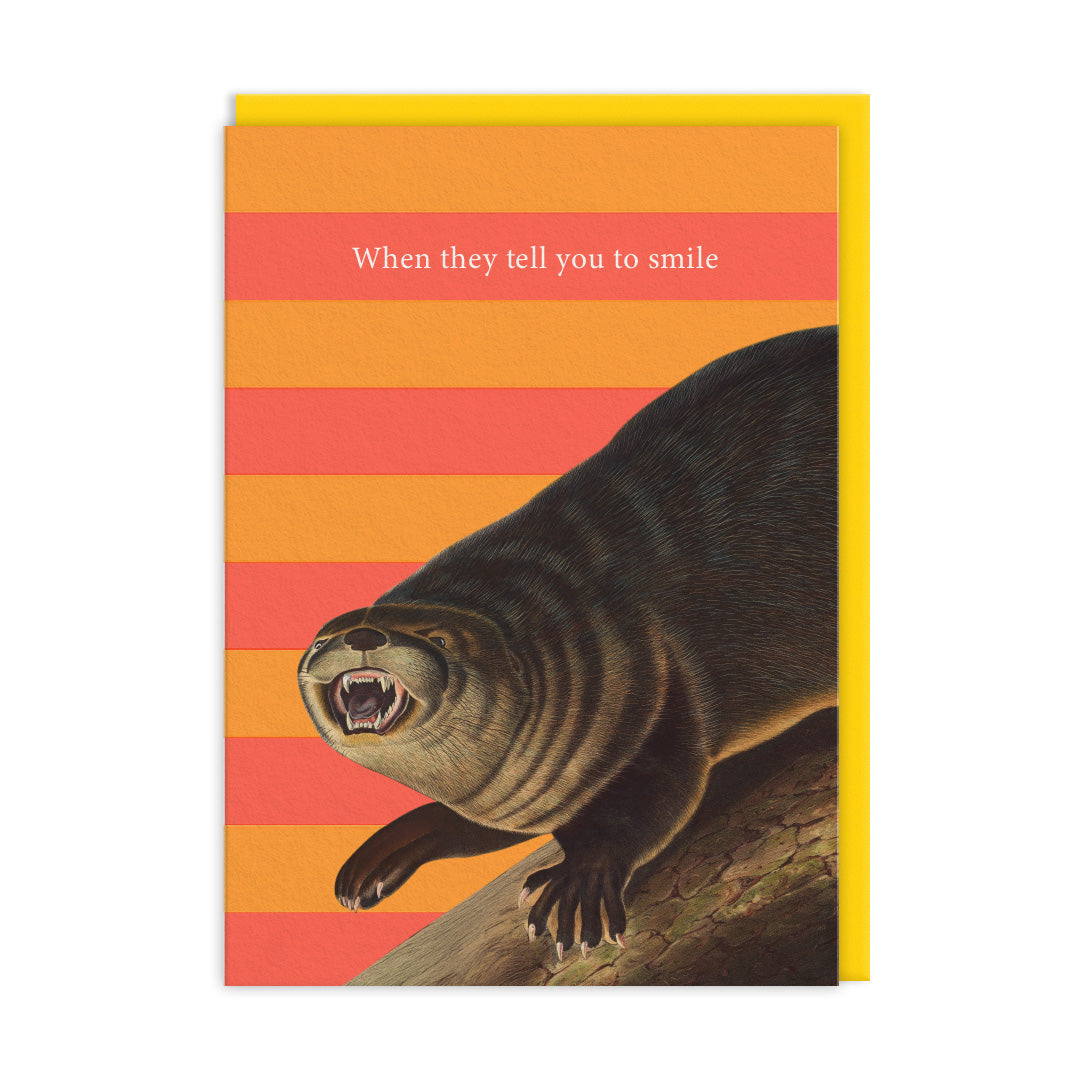 Smile Greeting Card (14335)