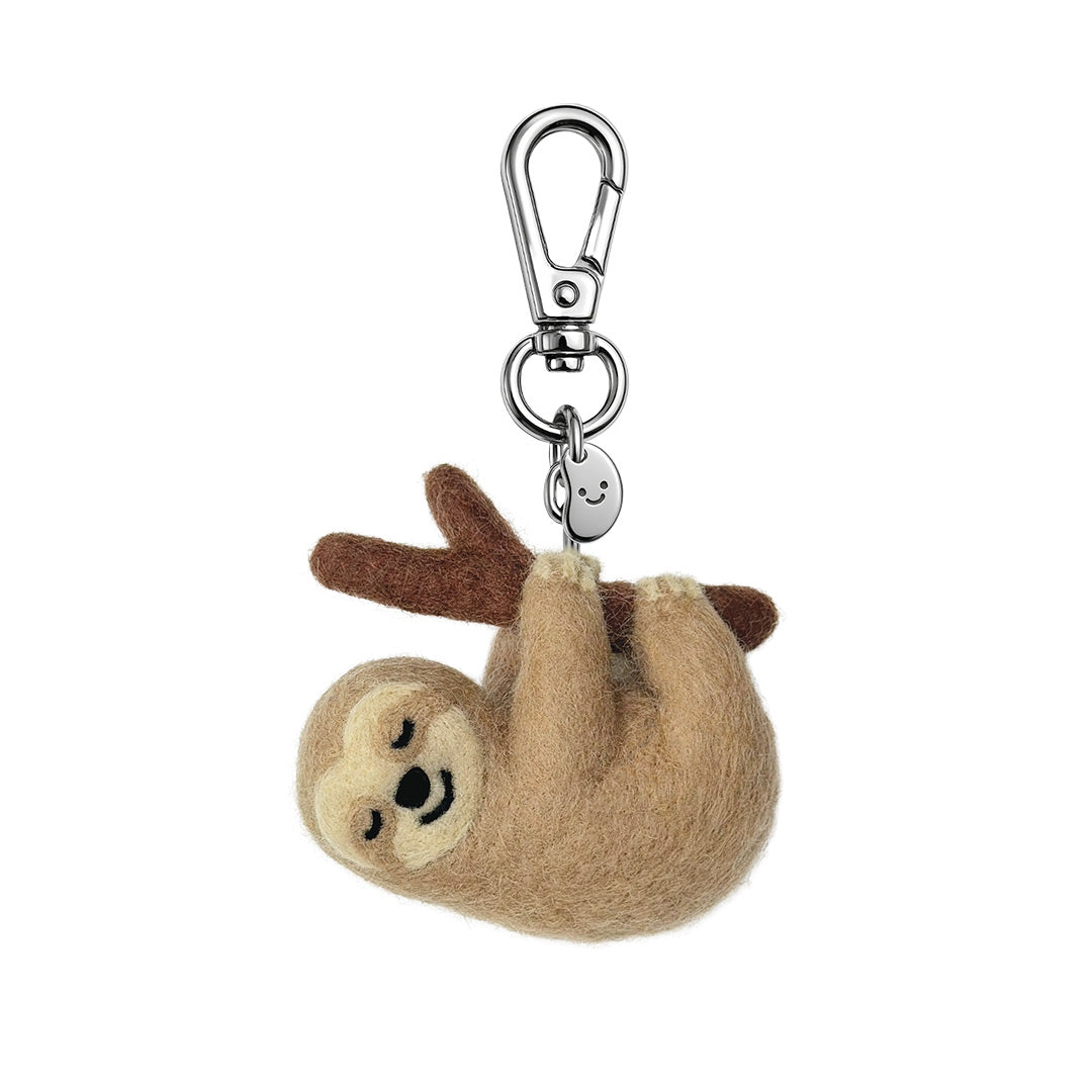 Silvie The Sloth Felt Keychain (14595)