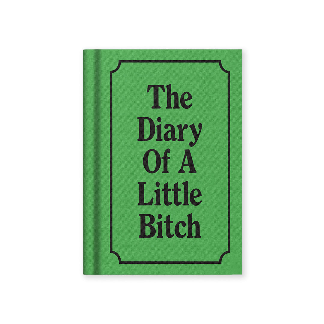 The Diary of a Little Bitch Fabric Hardback Notebook (A7) (13271)