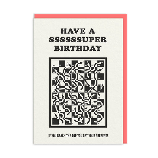 Have A Ssssuper Birthday Card (10494)