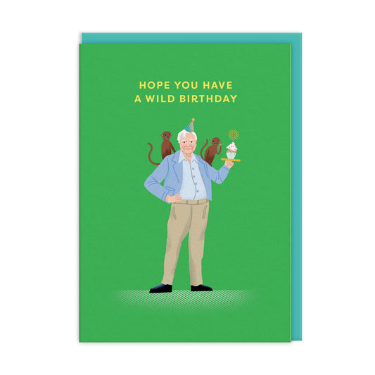 David Attenborough Birthday Card (11536)