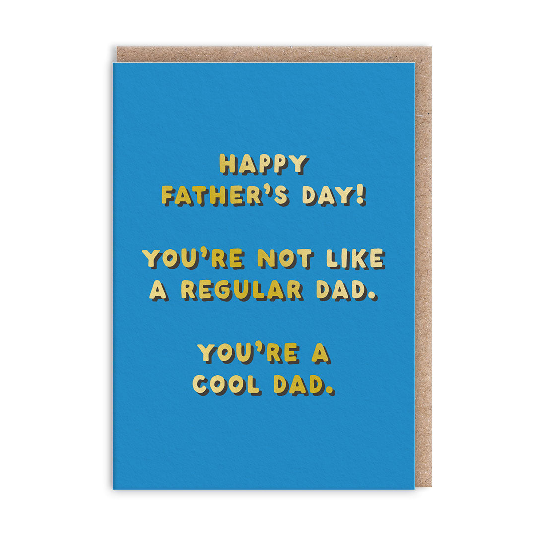 Cool Dad Greeting Card (14067)