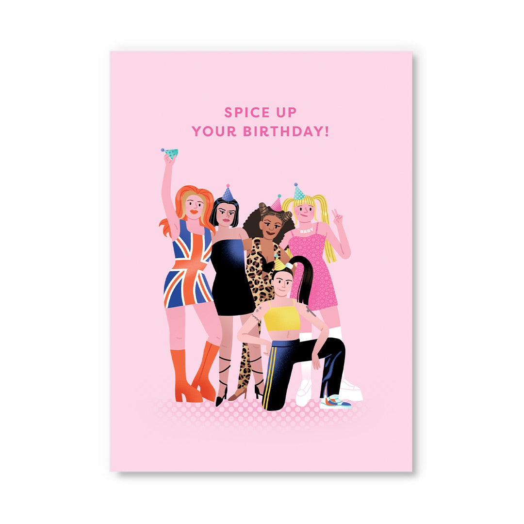 Spice Girls Postcard (12295)