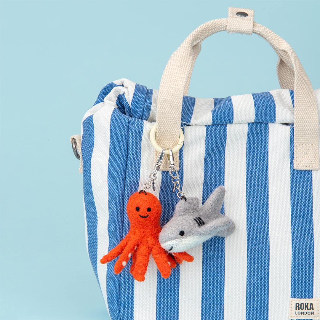 Ollie The Octopus Felt Keychain (13953)