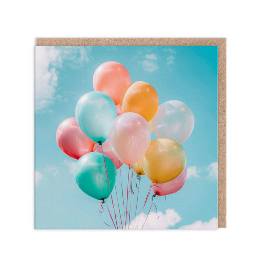Balloons Birthday Card (11554)