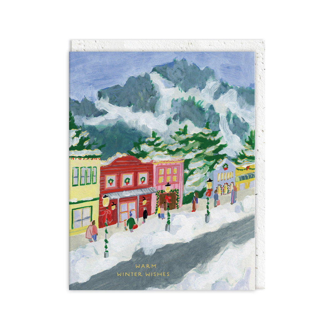 Chistmas Town Greeting Card (13567)