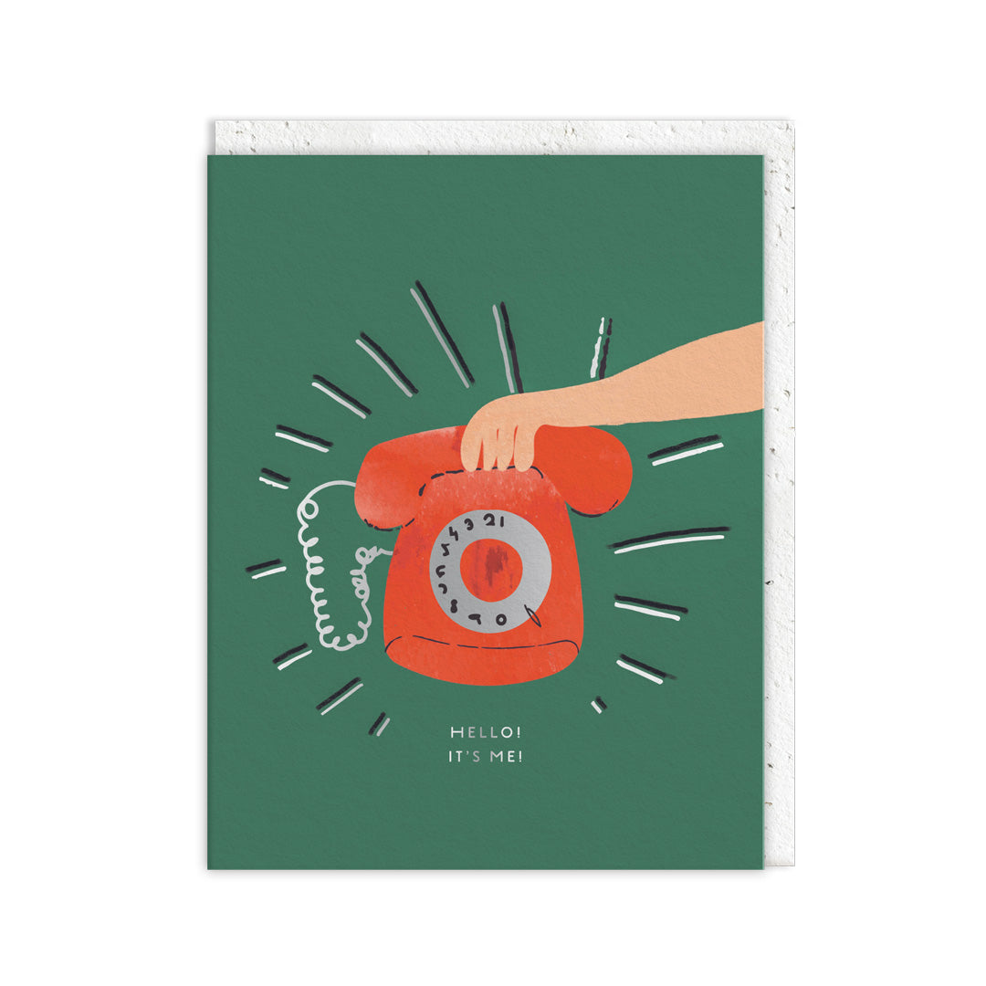 Phone Hello Greeting Card (14394)
