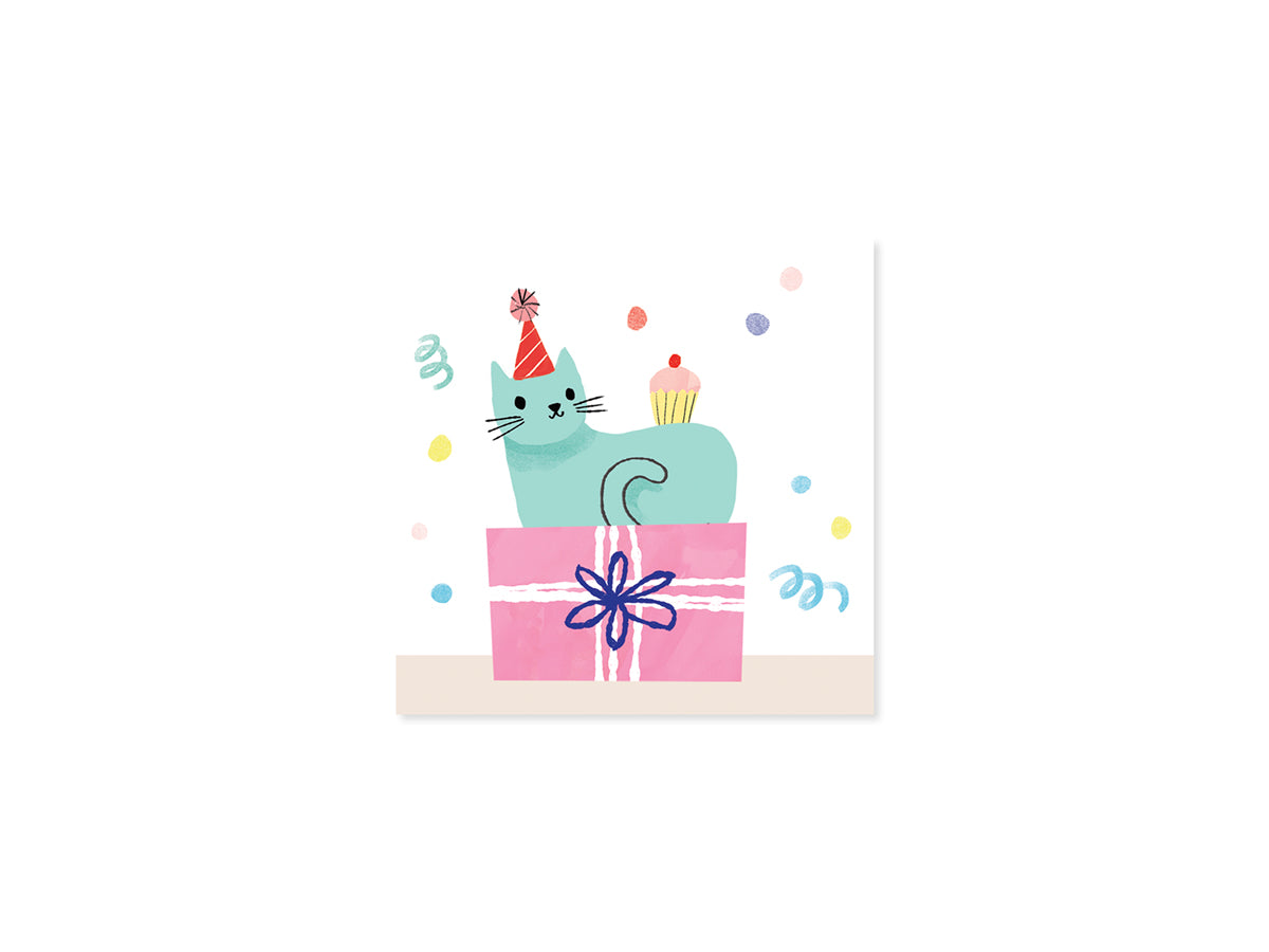 Party Cats Layered Greeting Card (10650)