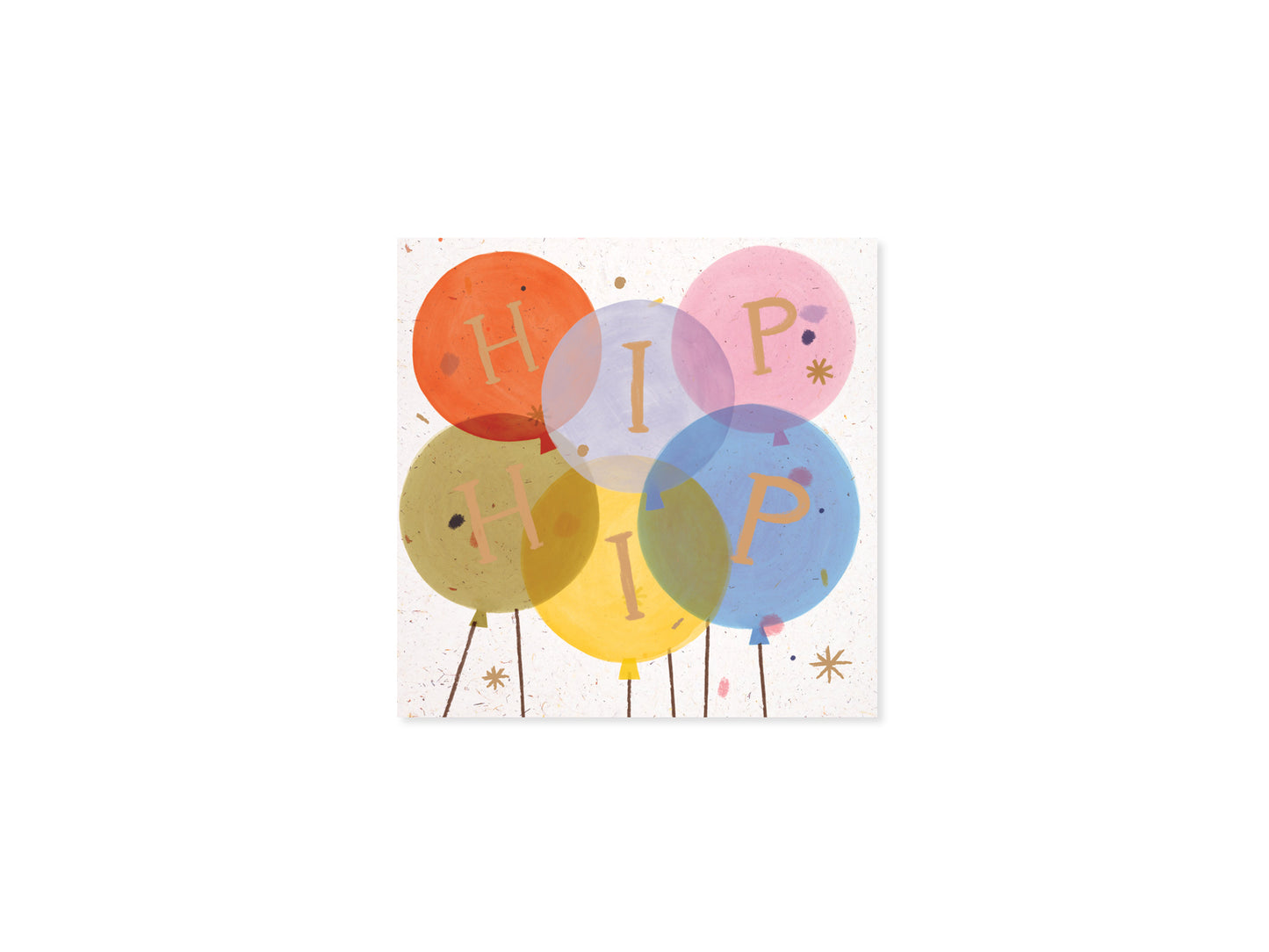 Hooray Layered Greeting Card (10645)