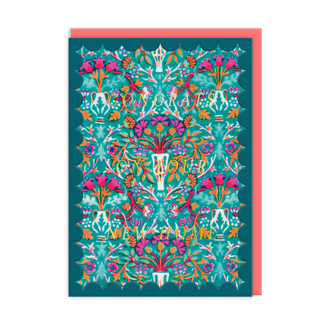 New Home Vase Greeting Card (13755)