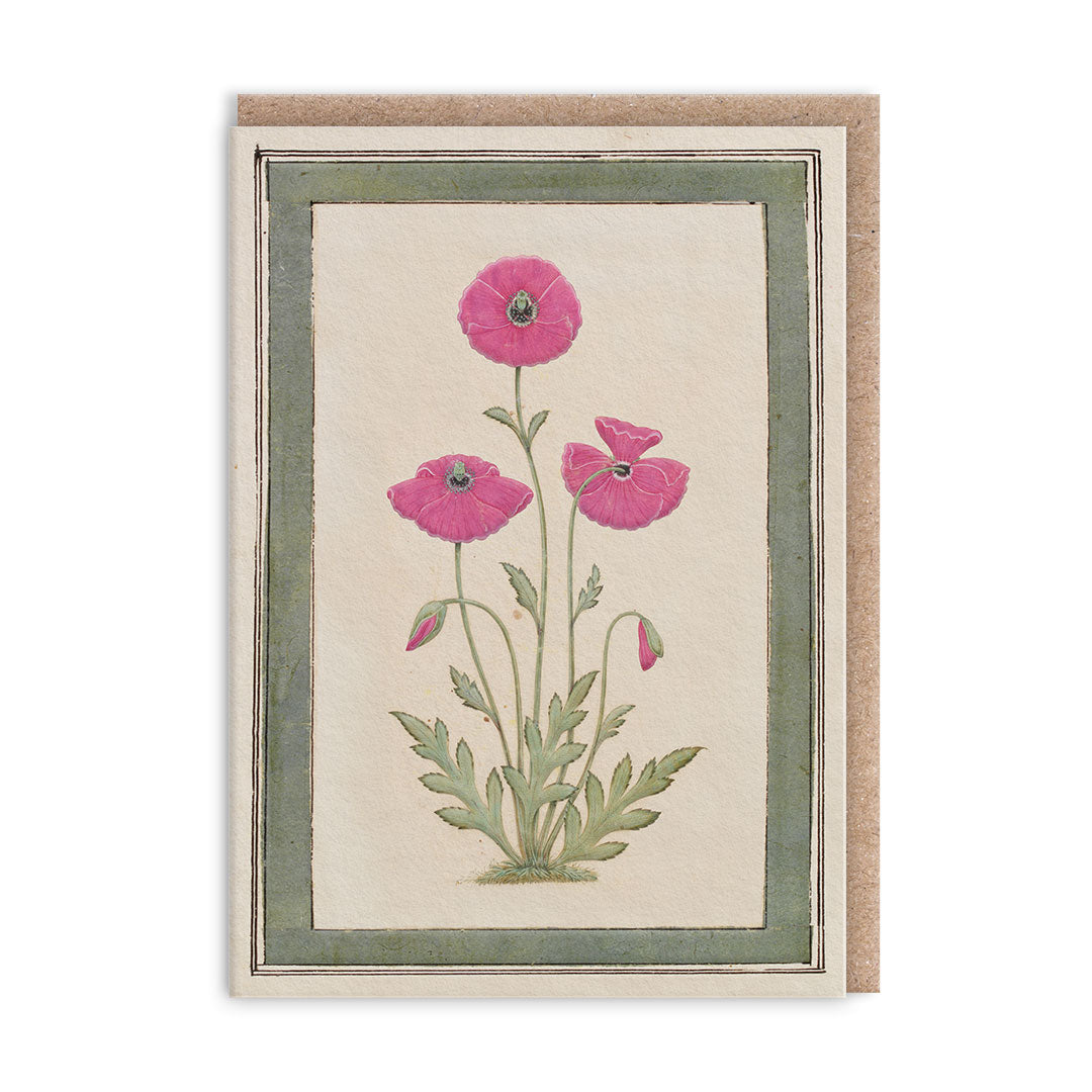 Poppies Mini Greeting Card (14368)