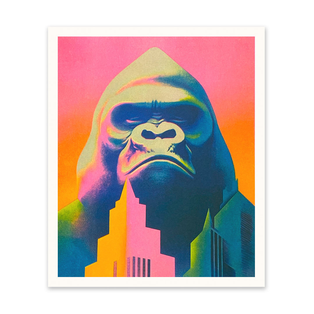 King Kong Riso Print (10x12) (10971)