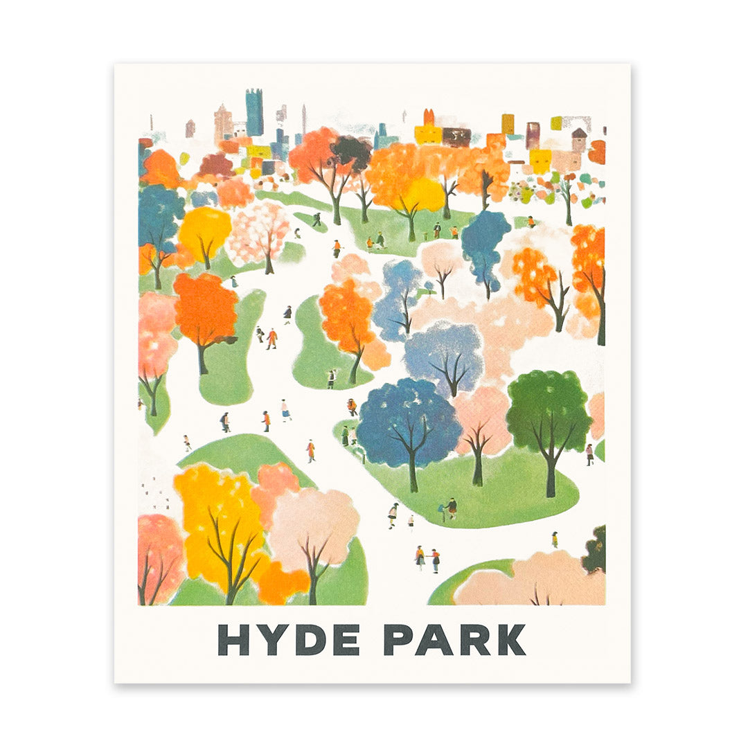 Hyde Park Riso Print (10x12) (11137)