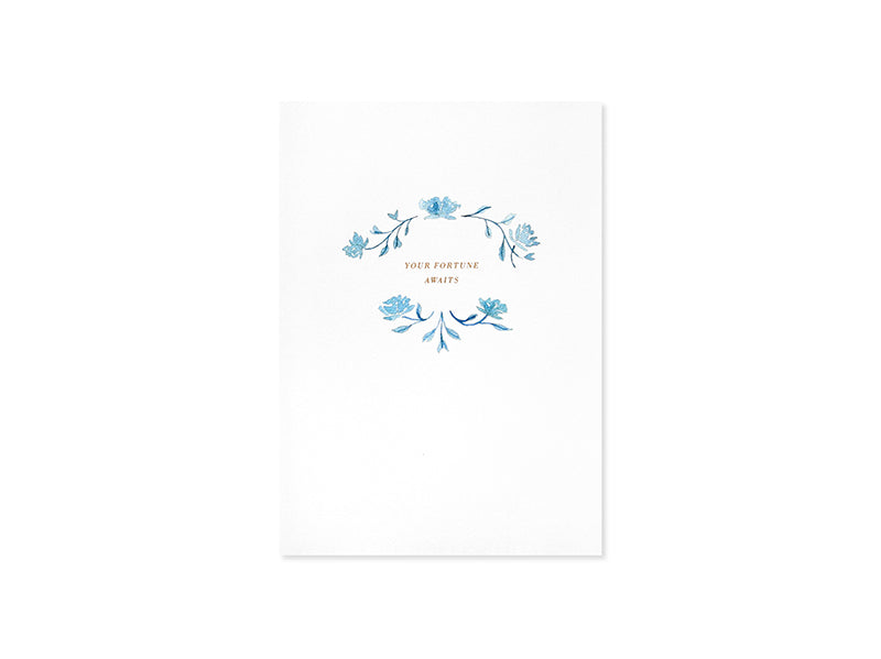 Fortune Cookie 3D Layer Greeting Card (9341)