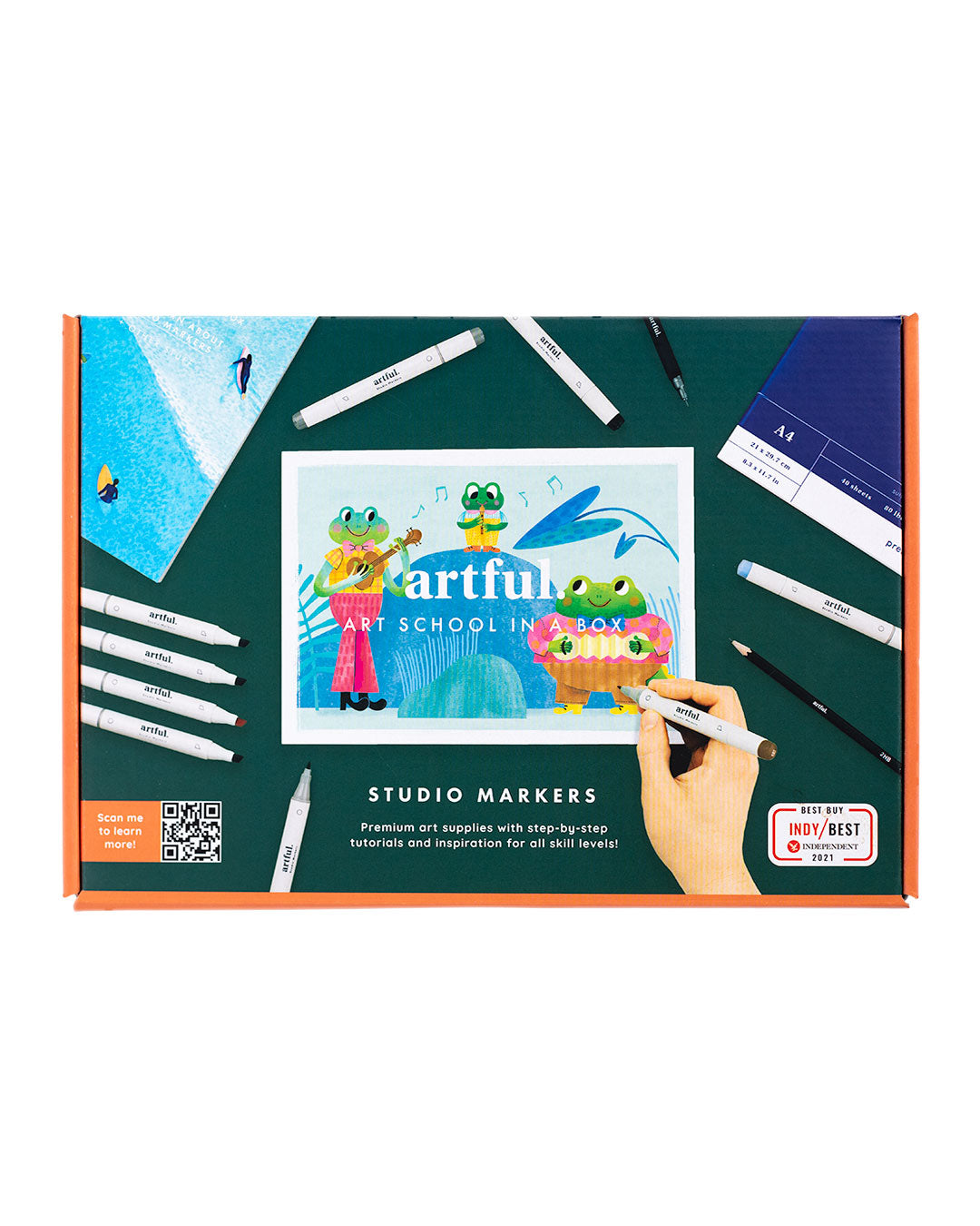 Artful Art School in a Box - Soft Pastel Art Kit - Aurum Art