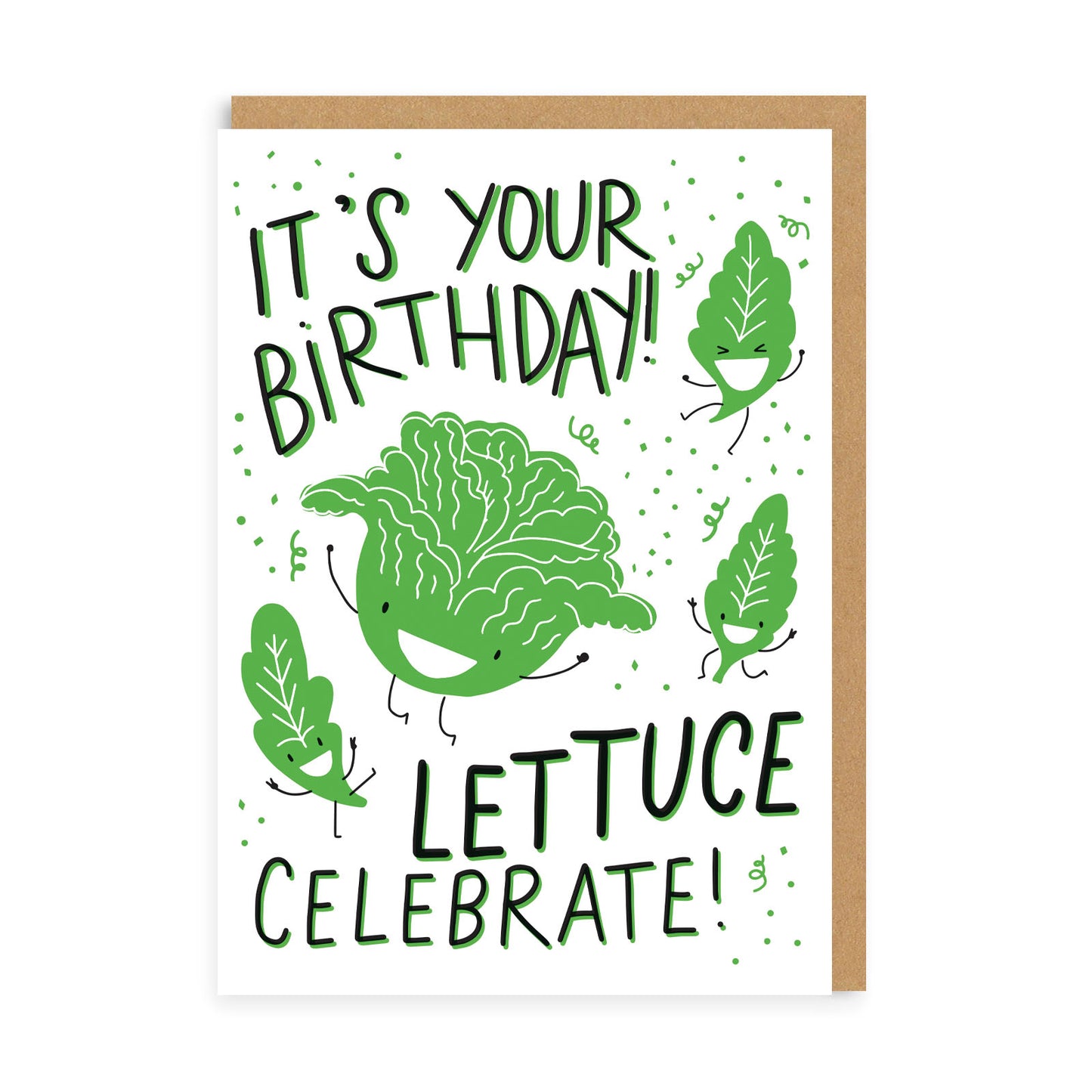 Lettuce Celebrate Greeting Card