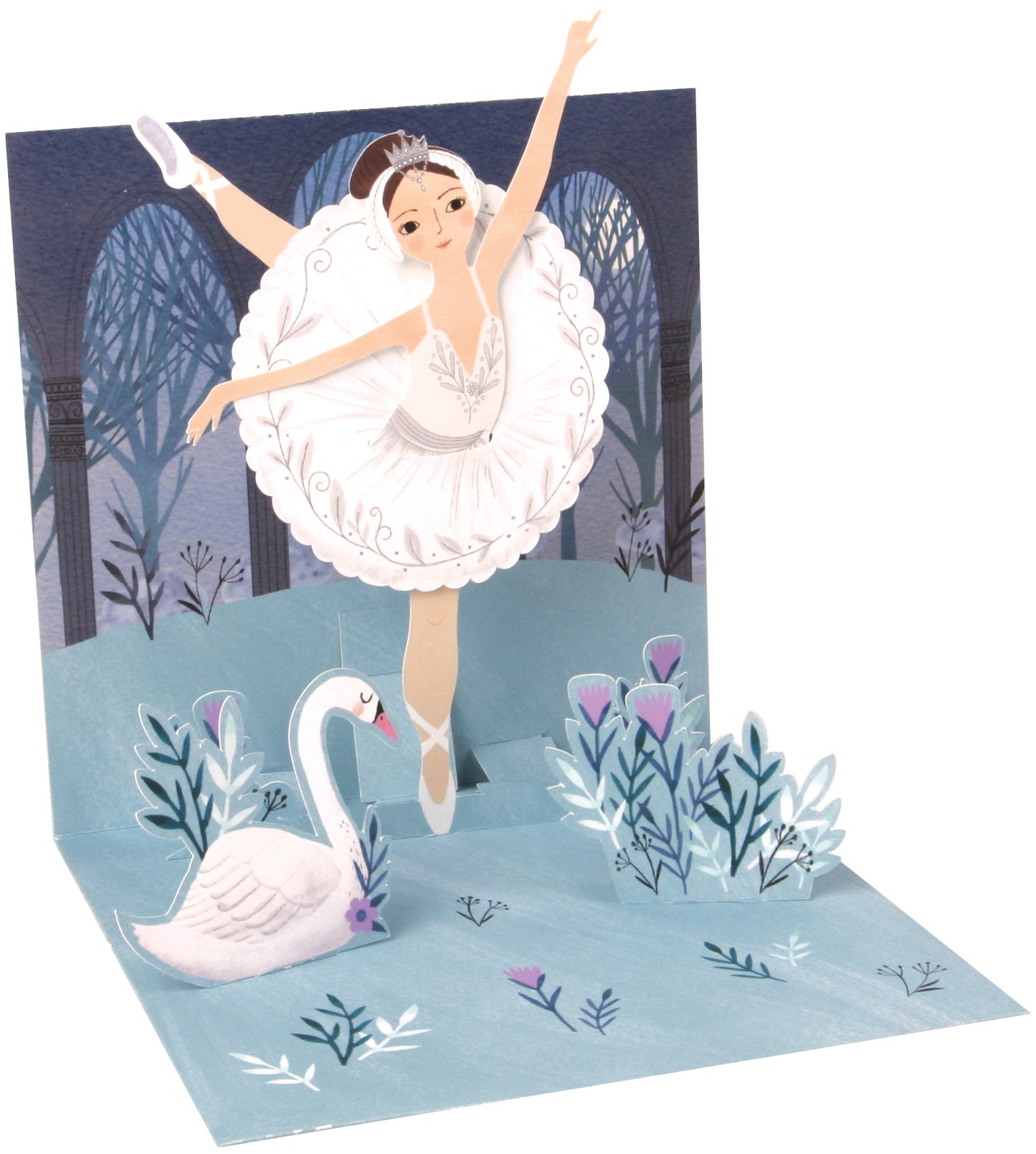 Swan Lake Pop-up Greeting Card (13234)