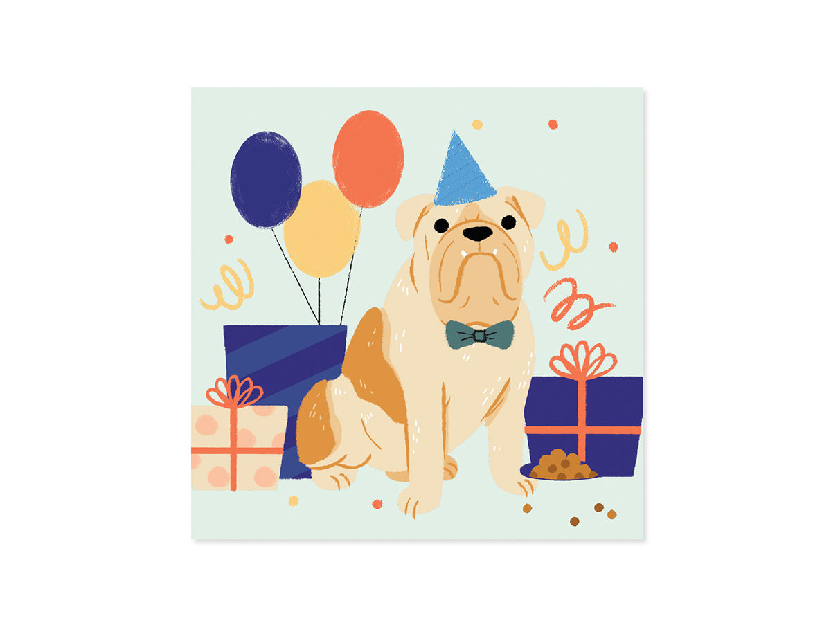 Woof Party Layered Greeting Card (10636)