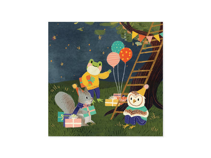 Treehouse Layered Greeting Card (10639)