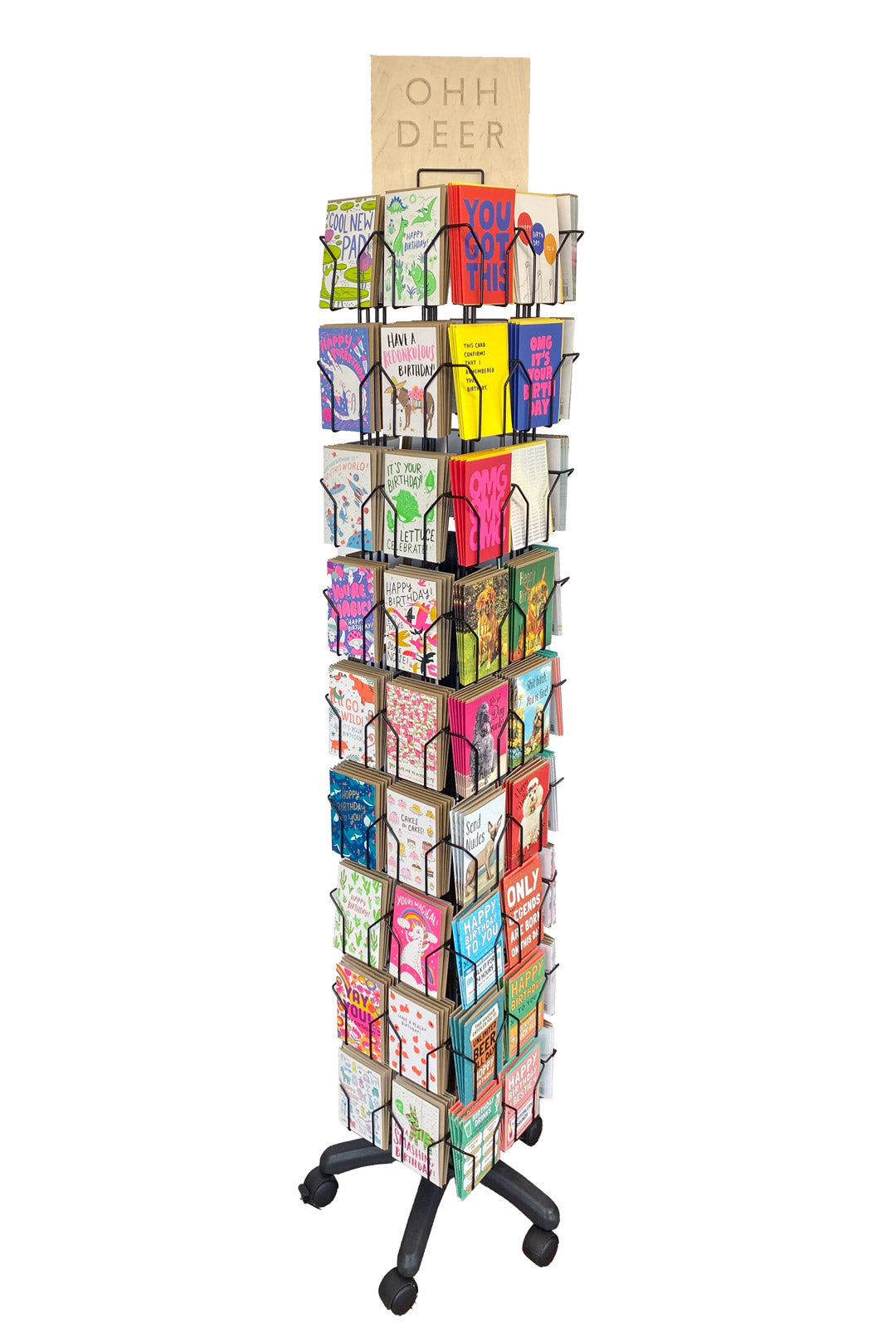 72 Pocket Greeting Card Spinner