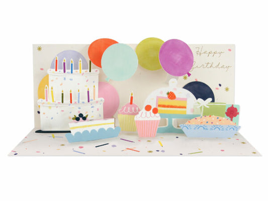 Happy Birthday Layered Greeting Card (10627)