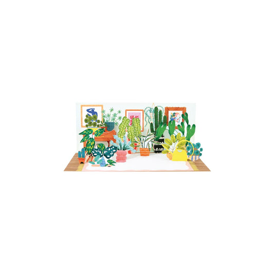 Plants Layered Greeting Card (10628)