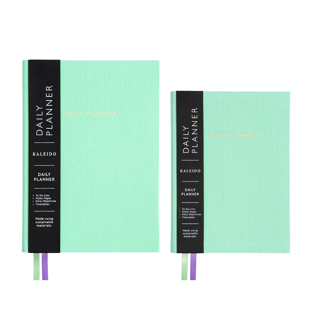 Mint Fabric Daily Planner (A5) (12751)