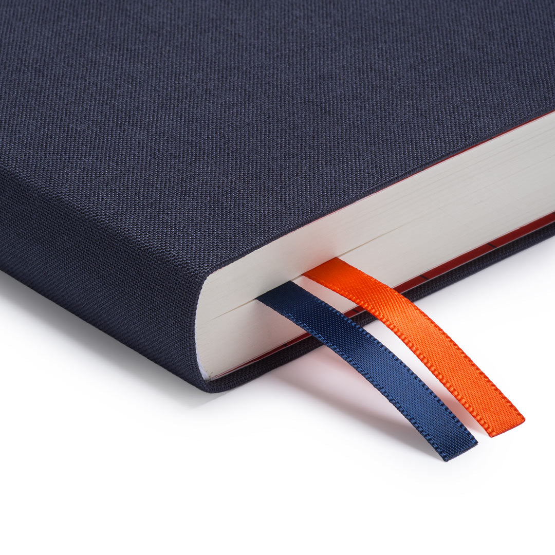 Off Black Fabric Daily Planner (A5) (12755)