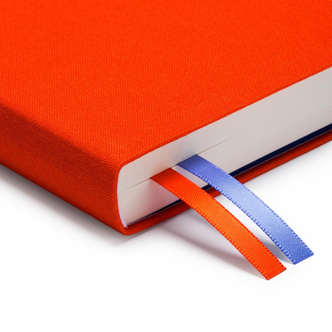 Orange Fabric Daily Planner (A5) (12750)