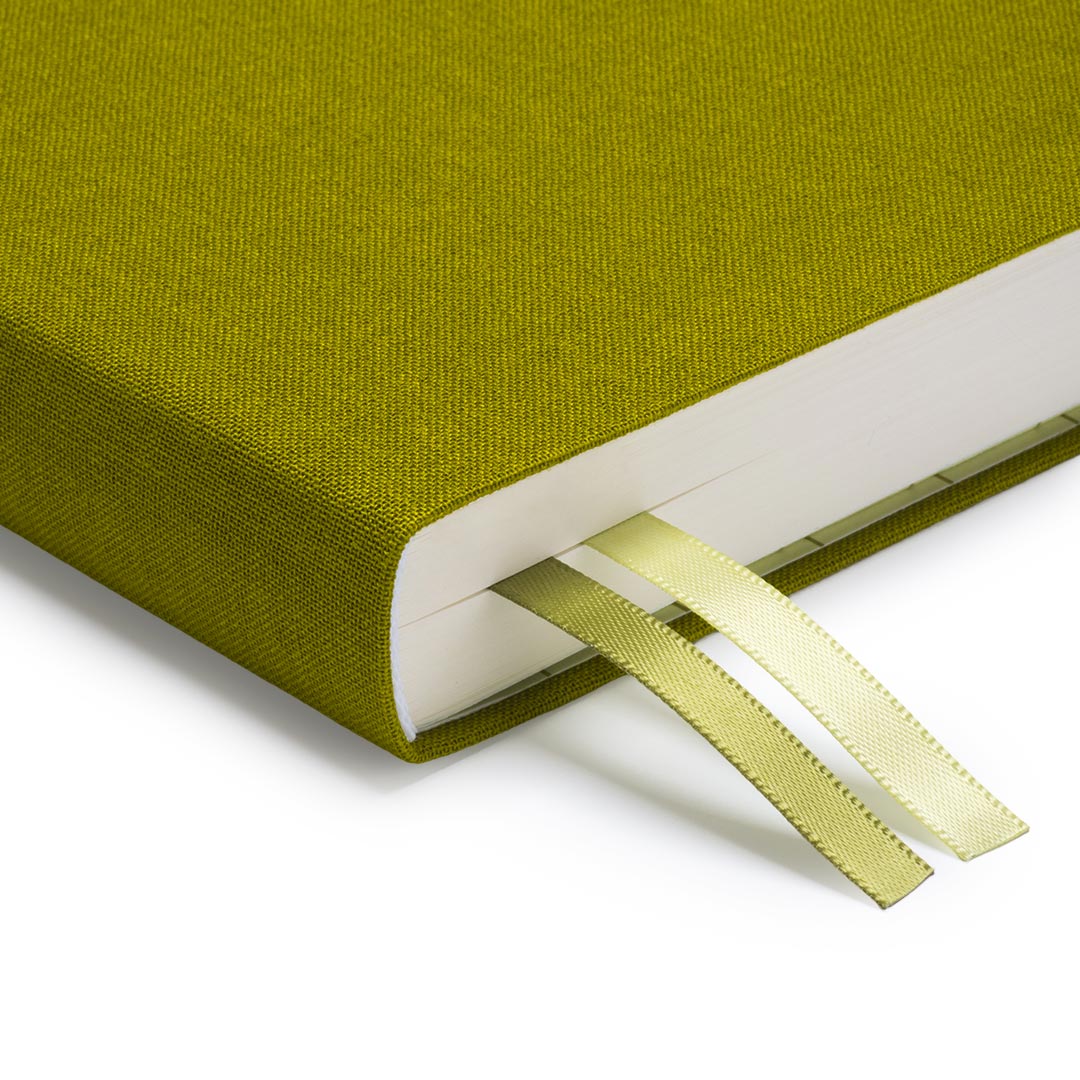 Olive Green Fabric Daily Planner (A5) (12776)