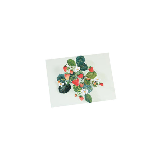 Strawberries 3D Layer Greeting Card (9317)