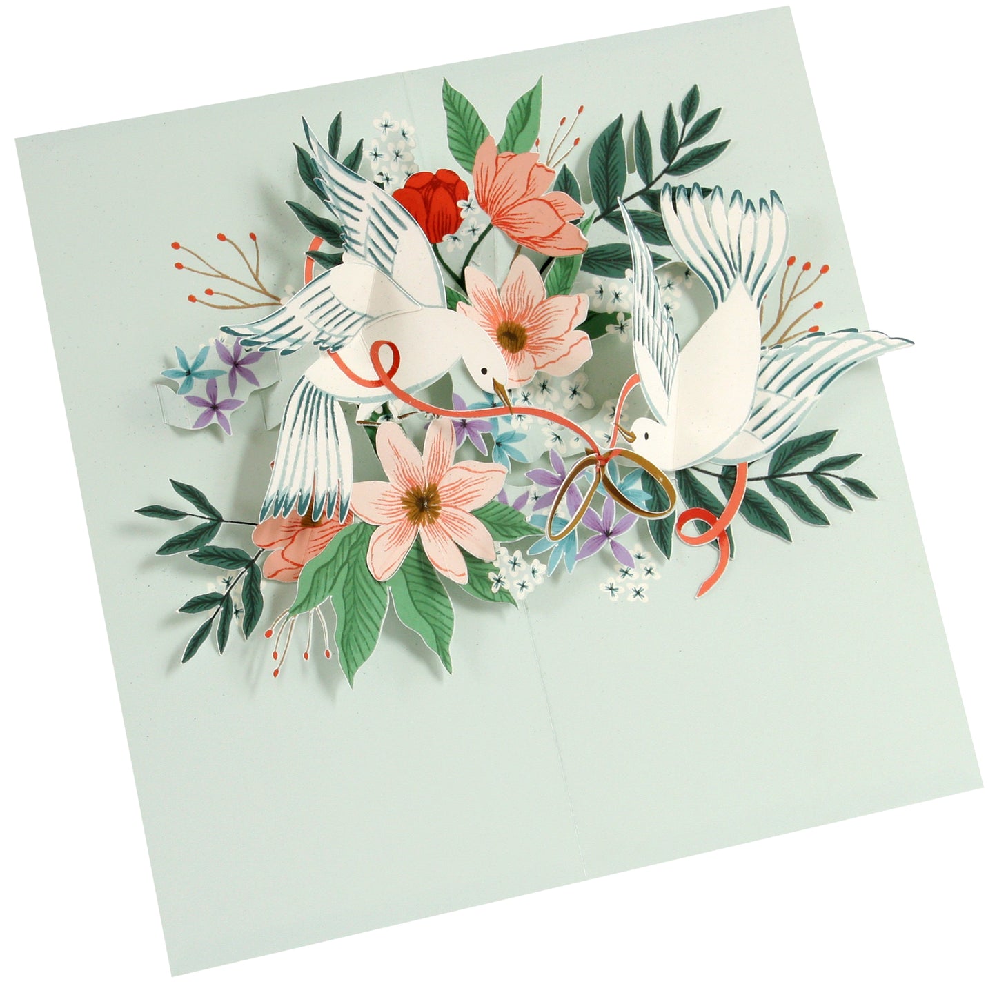 Love Birds Pop-up Greeting Card (13226)