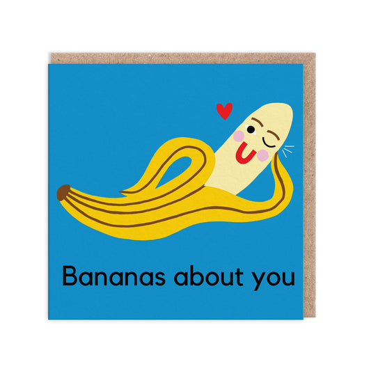 Bananas About You Valentine's Day Card (6302)