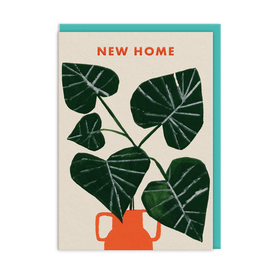Monstera New Home Card (9632)