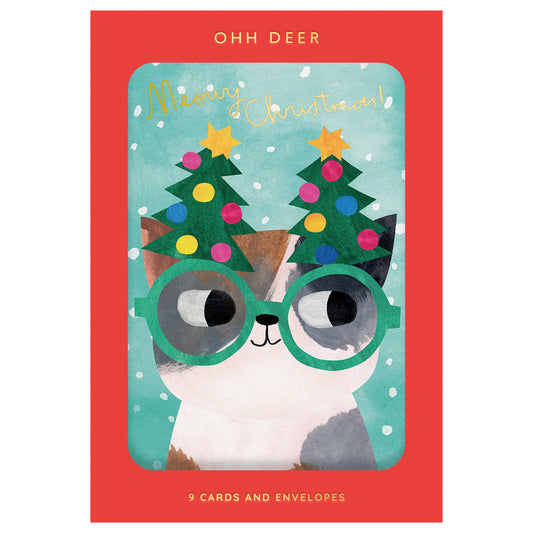 Cats In Hats Christmas Card Pack (9729)