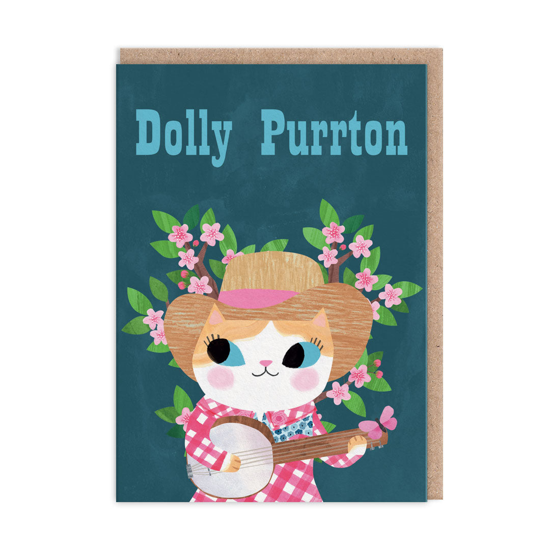 Dolly Purrton Greeting Card (11970)