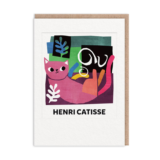 Henri Catisse Greeting Card (7x5) (13353)