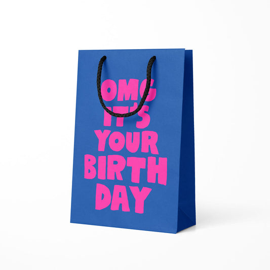 OMG It's Your Birthday Small Gift Bag (11787)